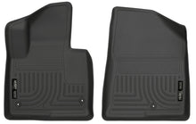 Load image into Gallery viewer, Husky Liners 13-15 Hyundai Sante Fe Sport/Sport 2.0T WeatherBeater Front Row Black Floor Liners