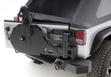 Load image into Gallery viewer, Rampage 07-18 Jeep Wrangler JK (Incl. Unlimited) Trail Guard Tire Carrier - Black