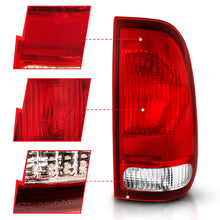 Load image into Gallery viewer, ANZO 1997-2003 Ford F-150 Taillight Red/Clear Lens (OE Replacement)