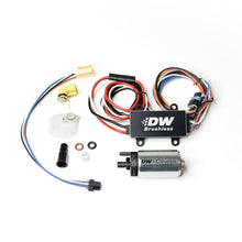 Load image into Gallery viewer, DeatschWerks DW440 440lph Brushless Fuel Pump w/ PWM Controller And Install Kit 08-14 Subaru WRX