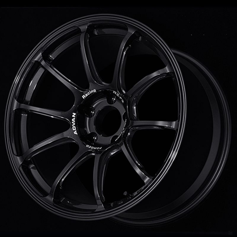 Advan RZ-F2 18x8 +44 5-114.3 Racing Titanium Black Wheel
