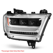 Load image into Gallery viewer, ANZO 19-20 Dodge Ram 1500 Tradesman LED Projector Headlights Plank Style w/Sequential Black (Pass.)