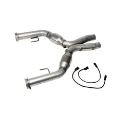 Load image into Gallery viewer, BBK 05-10 Mustang 4.6 Short Mid X Pipe With Catalytic Converters 2-3/4 For BBK Long Tube Headers