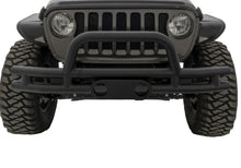 Load image into Gallery viewer, Rampage 2007-2018 Jeep Wrangler(JK) Double Tube Bumper Front - Black