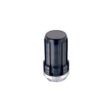 McGard SplineDrive Lug Nut (Cone Seat) M14X1.5 / 1.935in. Length (4-Pack) - Black (Req. Tool)