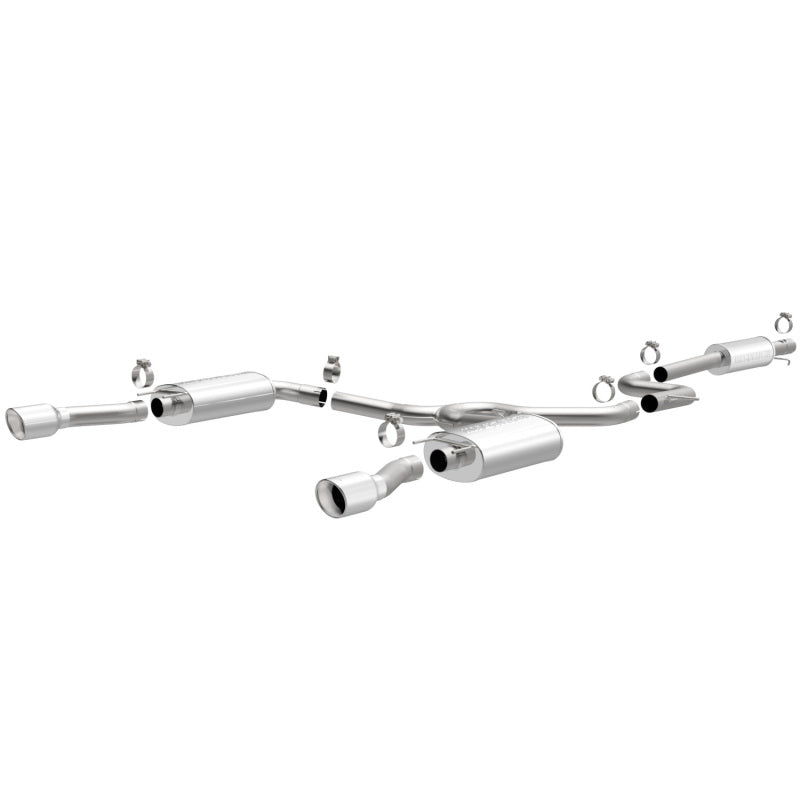 MagnaFlow 12 Chevy Impala V6 3.6L Dual Split Rear Exit Stainless Cat Back Perf Exhaust