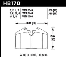 Load image into Gallery viewer, Hawk 89-94 Porsche 911 / 86-94 944 / 93 &amp; 95 968 Front &amp; Rear HT-10  Race Brake Pads