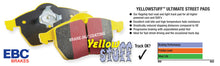Load image into Gallery viewer, EBC 09-11 Audi A4 2.0 Turbo Yellowstuff Rear Brake Pads