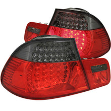 Load image into Gallery viewer, ANZO 1999-2001 BMW 3 Series E46 LED Taillights Red/Smoke 2pc