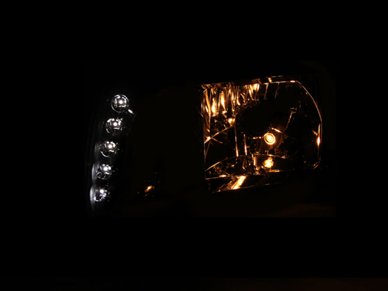 ANZO 2001-2011 Ford Ranger Crystal Headlight Chrome