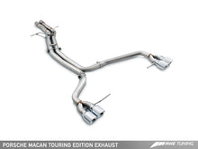 Load image into Gallery viewer, AWE Tuning Porsche Macan Touring Edition Exhaust System - Diamond Black 102mm Tips
