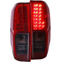 Load image into Gallery viewer, ANZO 2005-2008 Nissan Frontier LED Taillights Red/Smoke