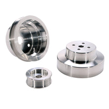 Load image into Gallery viewer, BBK 88-95 GM Truck 4.3 5.0 5.7 Underdrive Pulley Kit - Lightweight CNC Billet Aluminum (3pc)