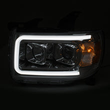 Load image into Gallery viewer, ANZO 2015+ GMC Canyon Projector Headlights w/ Plank Style Design Chrome w/ Amber