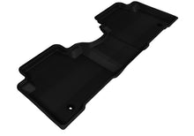Load image into Gallery viewer, 3D MAXpider 2013-2019 Hyundai Santa Fe/Santa Fe Xl Kagu 2nd Row Floormats - Black