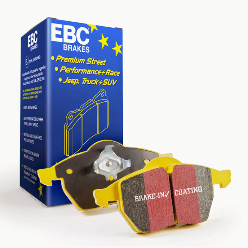 EBC 13+ Jaguar F-Type (Cast Iron Only) 3.0 Supercharged (380) Perf Pkg Yellowstuff Front Brake Pads
