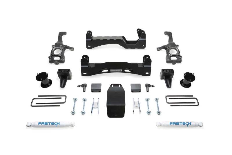 Fabtech 15-18 Ford F150 4WD 6in Basic System w/Perf. Shocks