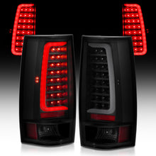 Load image into Gallery viewer, ANZO 2007-2014 Chevy Tahoe LED Taillight Plank Style Black w/Smoke Lens
