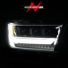 Load image into Gallery viewer, ANZO 19-20 Dodge Ram 1500 Tradesman LED Projector Headlights Plank Style w/Sequential Black (Pass.)