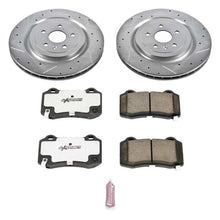 Load image into Gallery viewer, Power Stop 09-15 Cadillac CTS Rear Z26 Street Warrior Brake Kit