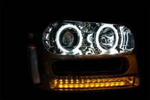 Load image into Gallery viewer, ANZO 2002-2009 Chevrolet Trailblazer Projector Headlights w/ Halo Chrome