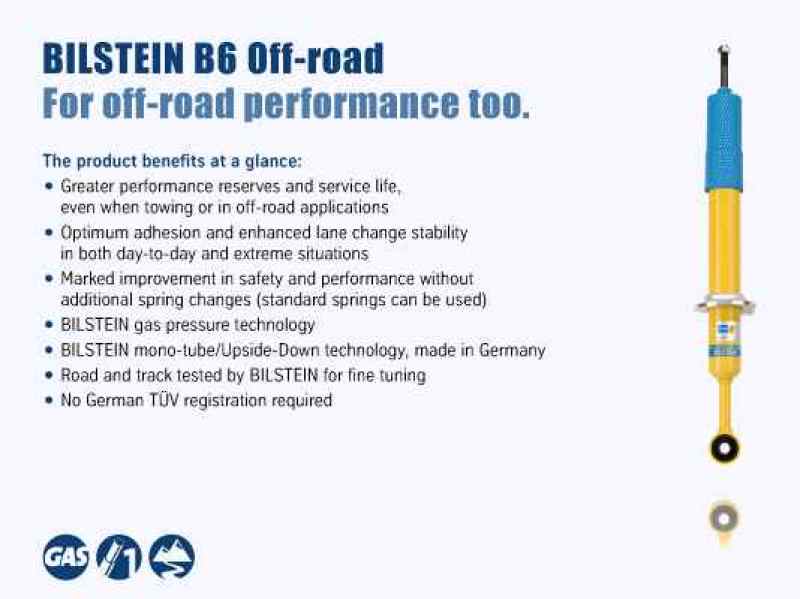 Bilstein B6 4600 Series 15-16 Ford F-150 Rear 46mm Monotube Shock Absorber