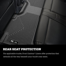 Load image into Gallery viewer, Husky Liners 2015 Ford F-150 SuperCrew Cab X-Act Contour Black 2nd Seat Floor Liners