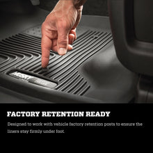 Load image into Gallery viewer, Husky Liners 2015 Ford F-150 SuperCrew Cab X-Act Contour Black Front Seat Floor Liners