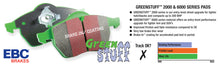 Load image into Gallery viewer, EBC 10+ Lexus GX460 4.6 Greenstuff Front Brake Pads