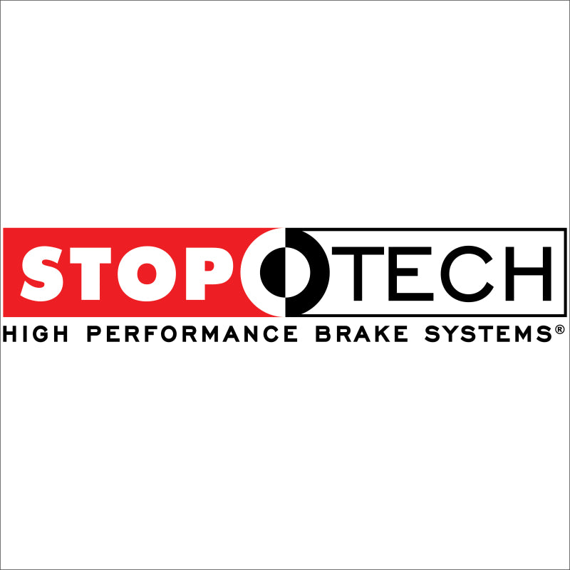 StopTech 2017 Honda Civic SiR Sport Slotted Rear Left Rotor