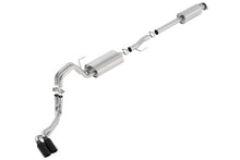 Load image into Gallery viewer, Borla 15-17 F-150 2.7L/ 3.5L EcoBoost/ 5.0L V8 4in. Tip Side Exit S-type Exhaust Black Chrome