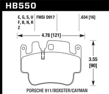 Load image into Gallery viewer, Hawk 00-07 Porsche Boxster HPS 5.0 Front Brake Pads