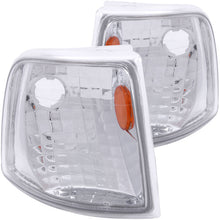 Load image into Gallery viewer, ANZO Corner Lights 1993-1997 Ford Ranger Euro Corner Lights Chrome w/ Amber Reflector