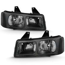 Load image into Gallery viewer, ANZO 2003-2017 Chevy Express Crystal Headlight Black