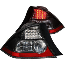 Load image into Gallery viewer, ANZO 2004-2005 Honda Civic LED Taillights Black