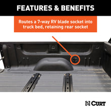 Load image into Gallery viewer, Curt 99-18 Ram 2500 10ft Custom Wiring Harness Extension (Adds 7-Way RV Blade to Truck Bed)