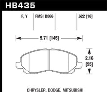 Load image into Gallery viewer, Hawk 00-05 Eclipse GT HPS Street Front Brake Pads