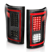 Load image into Gallery viewer, ANZO 15-17 Ford F-150 LED Taillights Black w/ Sequential