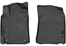 Load image into Gallery viewer, Husky Liners 12-17 Toyota Camry X-act Contour Series Front Floor Liners - Black