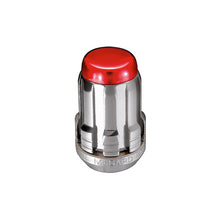 Load image into Gallery viewer, McGard SplineDrive Lug Nut (Cone Seat) M12X1.5 / 1.24in. Length (4-Pack) - Red Cap (Req. Tool)